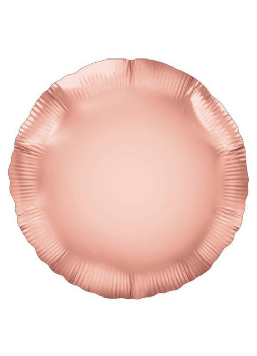 Metallic Rose Gold Round Foil Balloon
