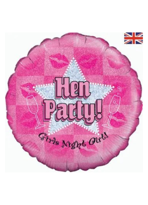 Hen Party Holographic Balloon