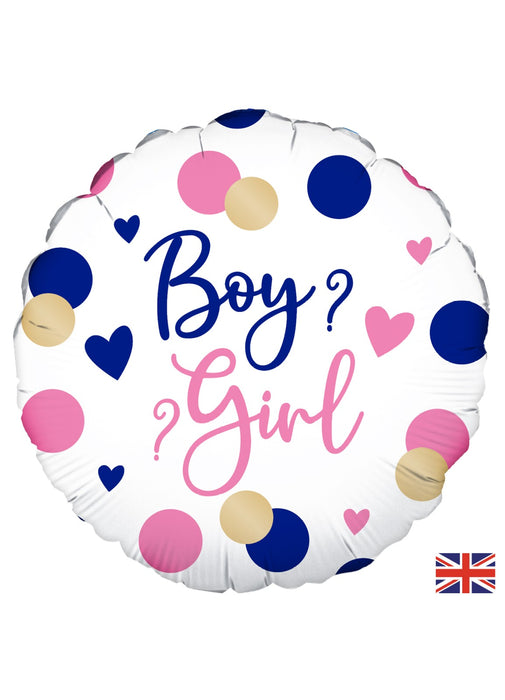 Gender Reveal Foil Balloon