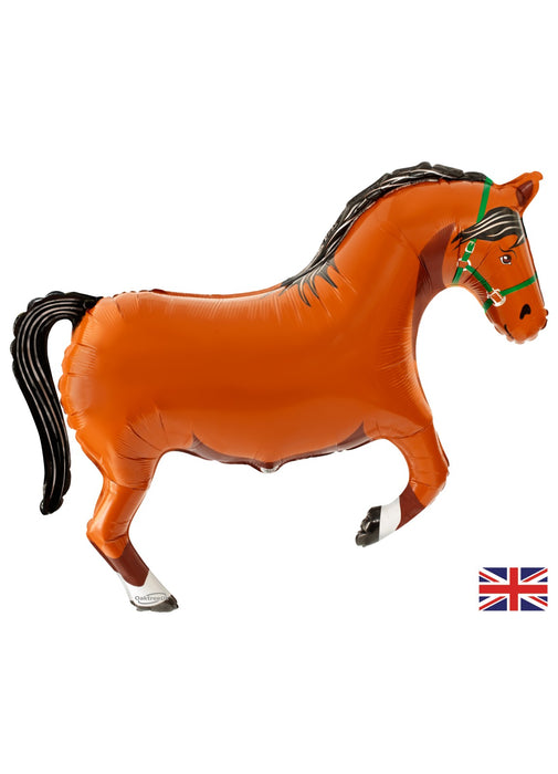 Brown Horse Large Balloon