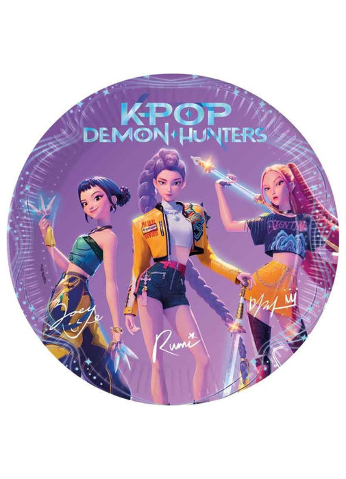 K-Pop Demon Hunters Plates 8pk
