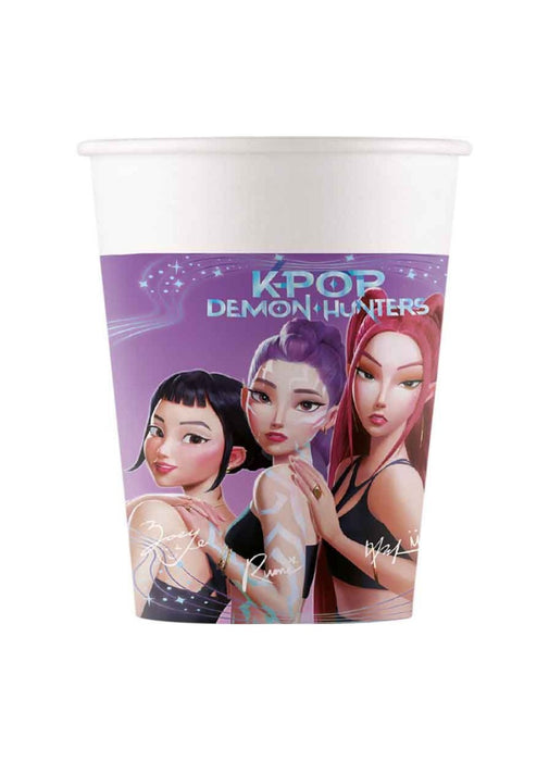 K-Pop Demon Hunters Cups 8pk