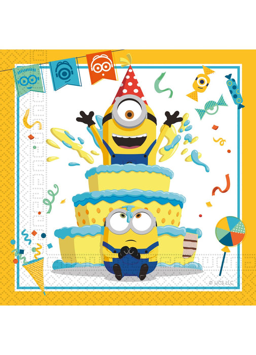 Minions Napkins 16pk