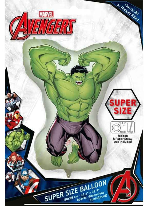 Hulk Avengers Large Foil Balloon