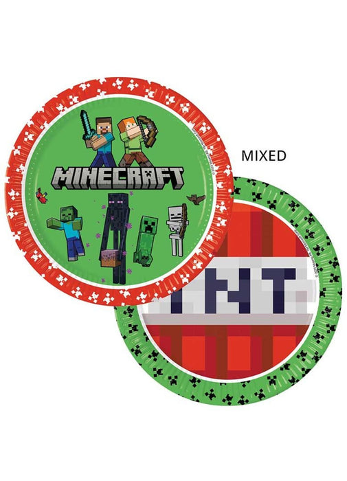 Minecraft Plates 8pk