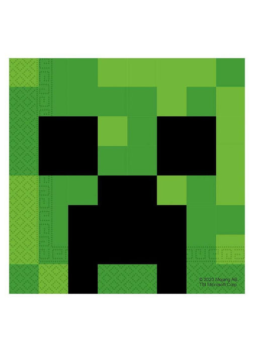 Minecraft Napkins 20pk