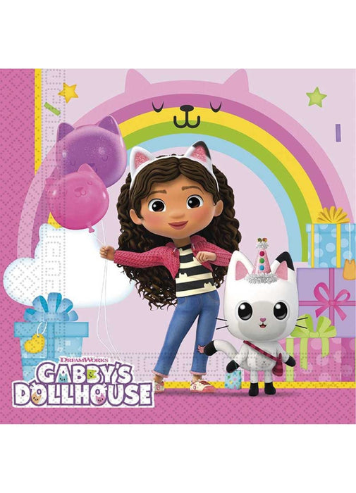 Gabby's Dollhouse Napkins 20pk