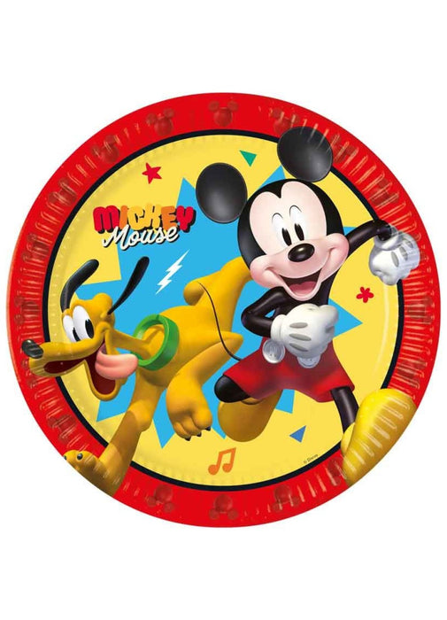 Mickey Mouse Plates 8pk