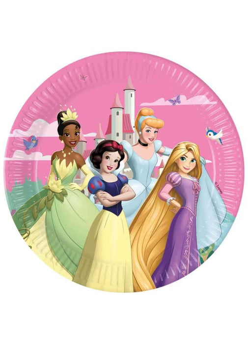 Disney Princess Plates 8pk