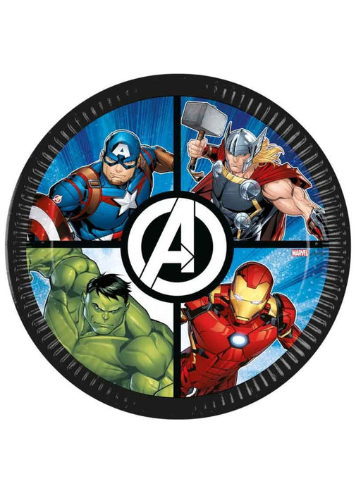 Avengers Plates 8pk