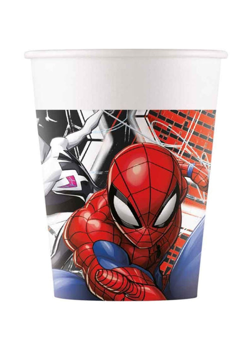 Spiderman Cups 8pk