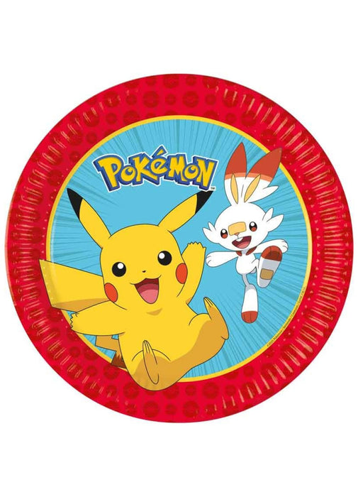 Pokemon Plates 8pk