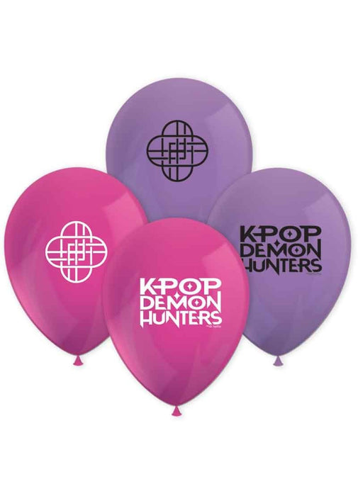 K-Pop Demon Hunters Latex Balloons 8pk