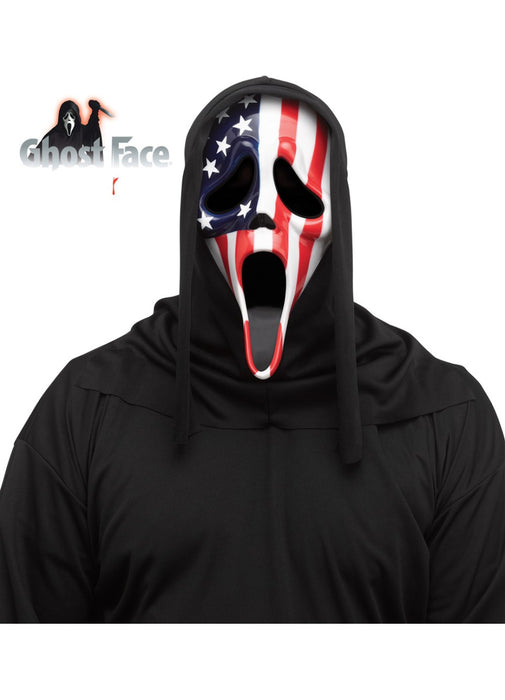 Ghost Face Patriots Mask