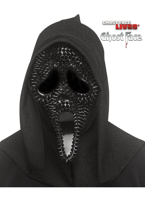 Ghost Face Black Spiked Mask