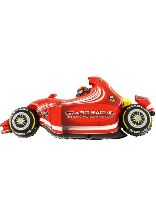 Red Racing Car Large Balloon