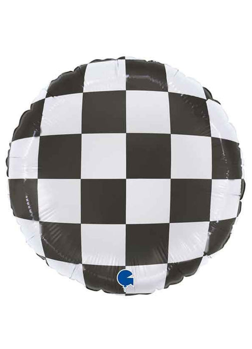 Checkered Flag Foil Balloon