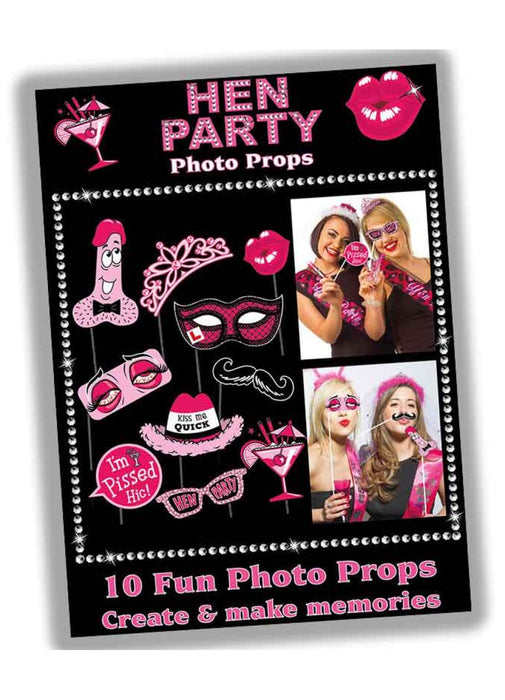 Hen Party Photo Props