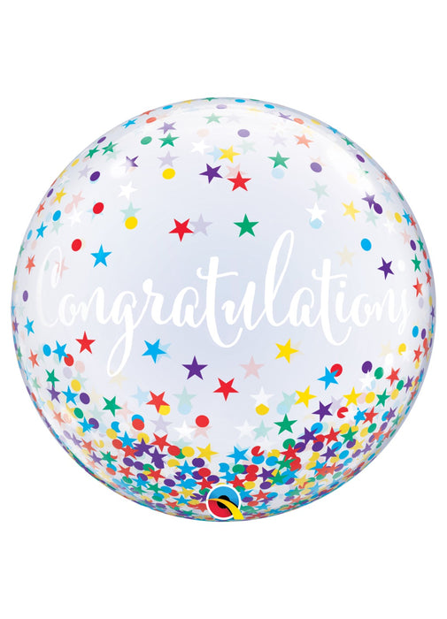 Congratulations Bubble Balloon