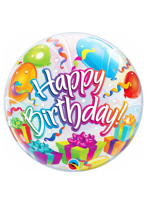 Happy Birthday Surprise Bubble Balloon