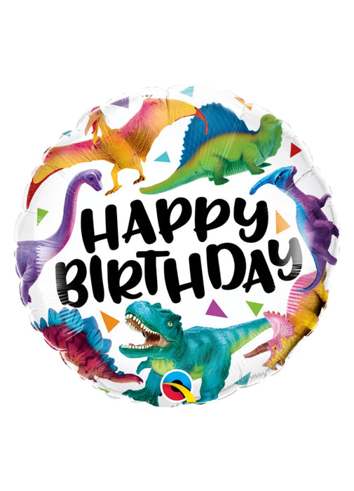 Dinosaur Birthday Foil Balloon