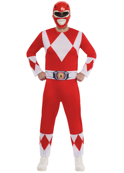 Red Power Ranger Costume Adult
