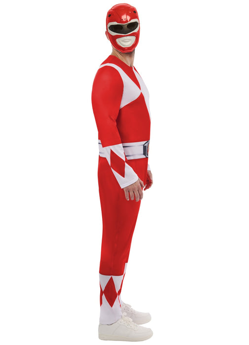 Red Power Ranger Costume Adult