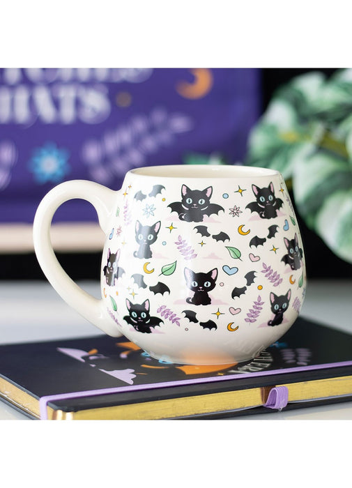 Cute Cat Rounded Mug