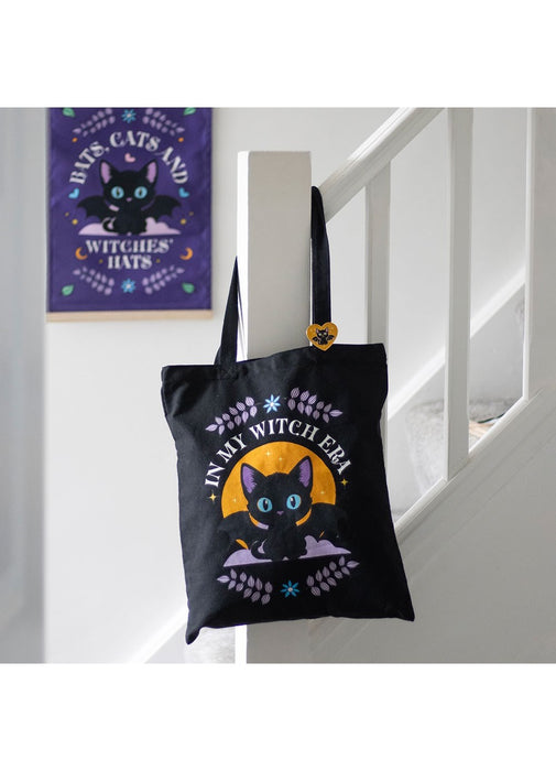 In My Witch Era Tote Bag with Pin Badge