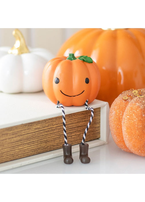 Cute Pumpkin Shelf Sitter Ornament