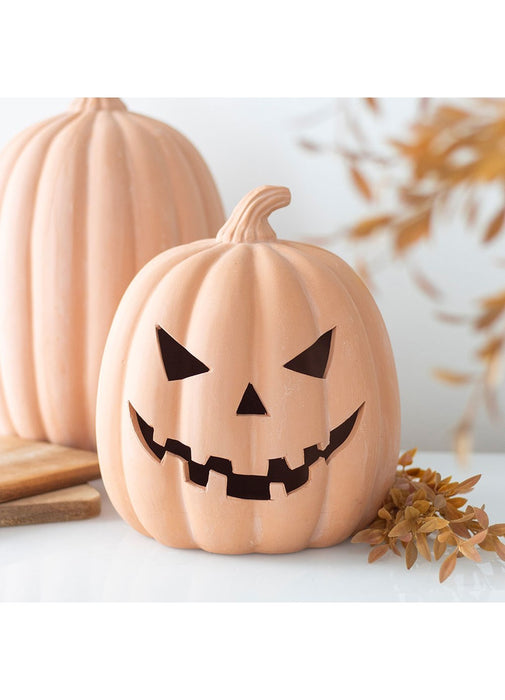 22cm Terracotta Pumpkin Ornament