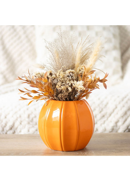 Ceramic Pumpkin Vase