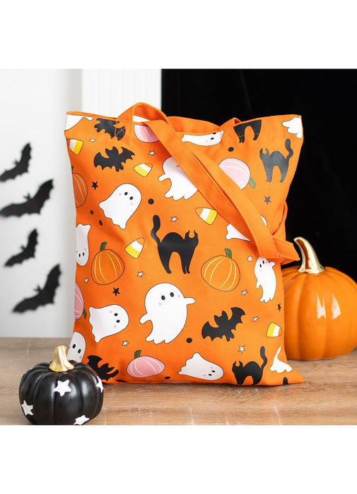 Sweet & Spooky Ghost Tote Bag