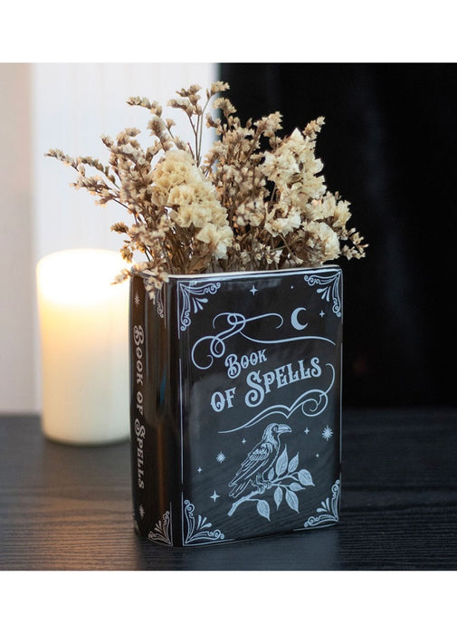 Book of Spells Ceramic Vase