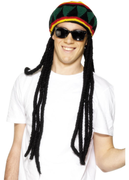 Rasta Beret with Dreadlocks