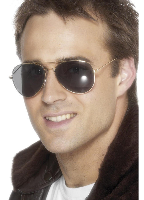 Gold Aviator Glasses