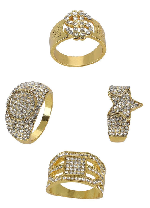 90's Bling Bling Rings