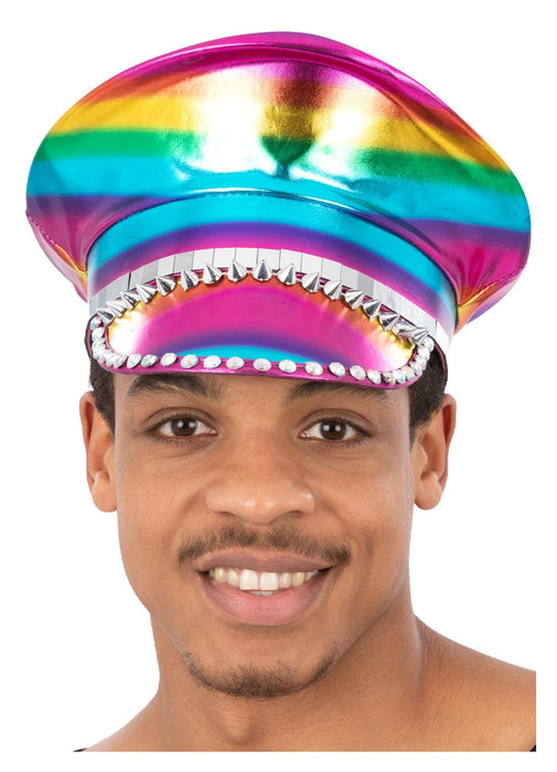 Rainbow Captain's Hat