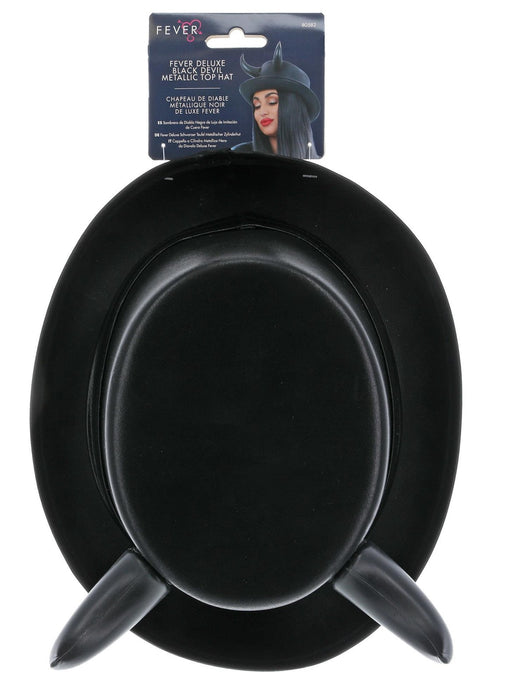 Deluxe Black Devil Top Hat