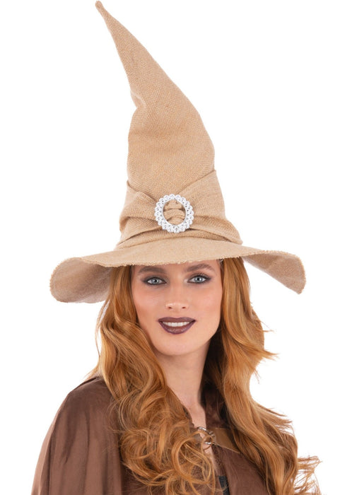 Burlap Witch Hat