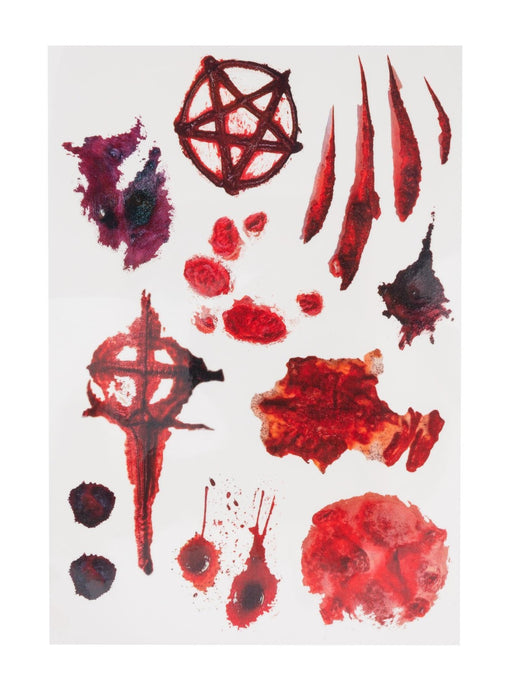 Occult Wounds Tattoo Transfers