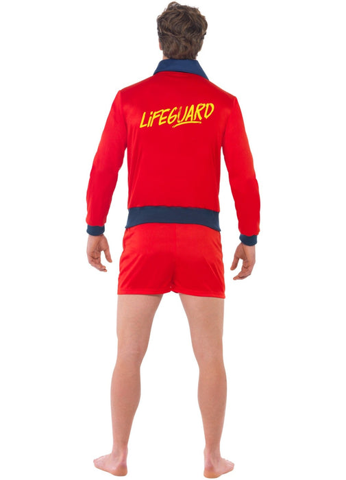 Red Lifeguard Costume Adult