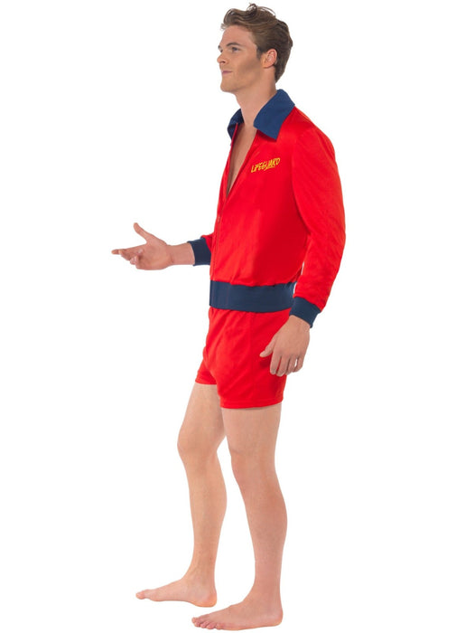 Red Lifeguard Costume Adult
