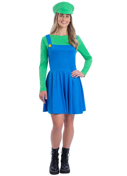 Green Plumber Lady Costume