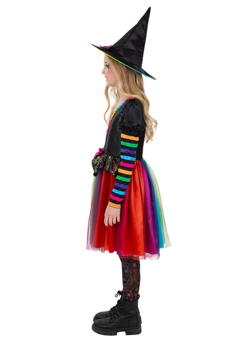 Rainbow Witch Costume Child