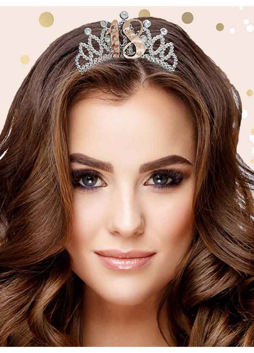 Rose Gold 18th Birthday Tiara