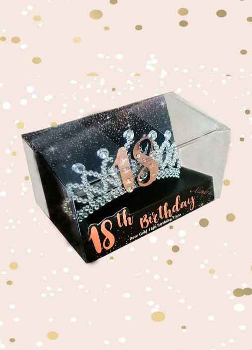 Rose Gold 18th Birthday Tiara