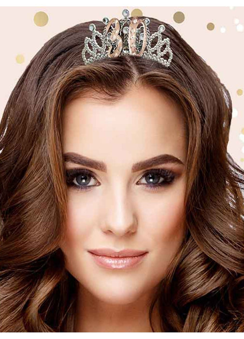 Rose Gold 30th Birthday Tiara
