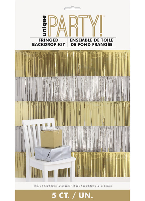 Fringed Party Backdrop Kit