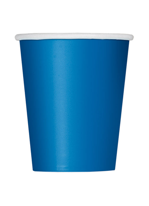 Royal Blue Party Paper Cups 14pk